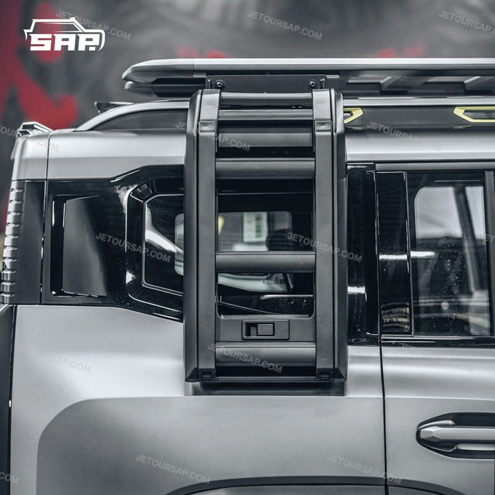 Foldable Side Mounted Ladder for jetour t2 suv