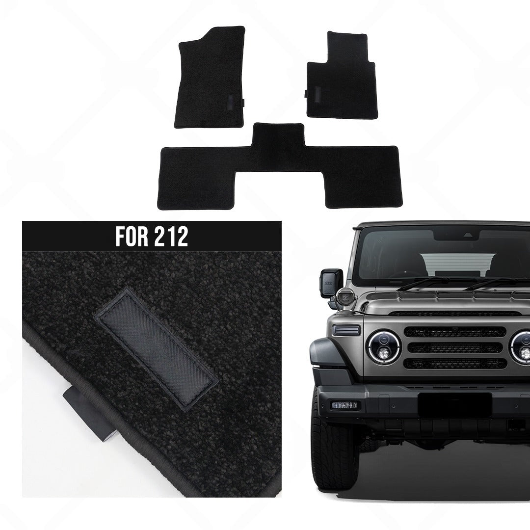 Heavy Duty Carpet Mats for baw 212 4x4