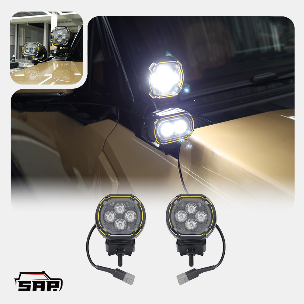 Jetour-F700-A-pillar-LED-Ditch-Lights-1