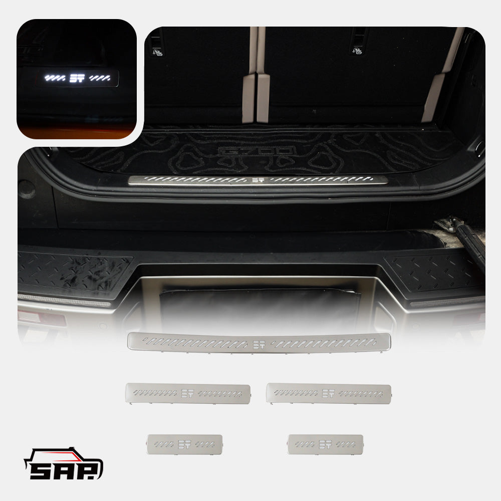 Jetour-G700-LED-Door-Sill-Tailgate-Protector Set