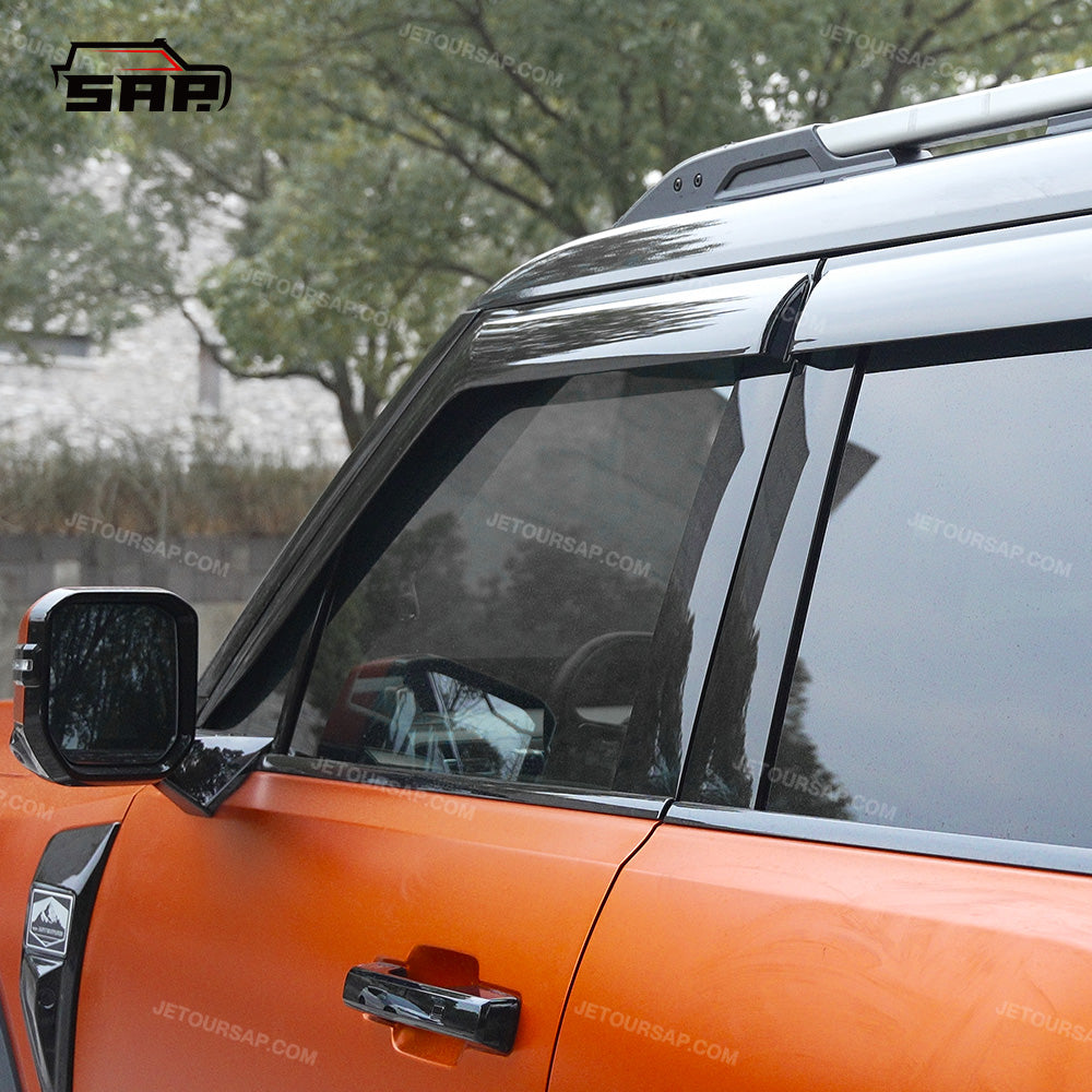 Smoke Tint Window Deflectors for jetour g700 suv