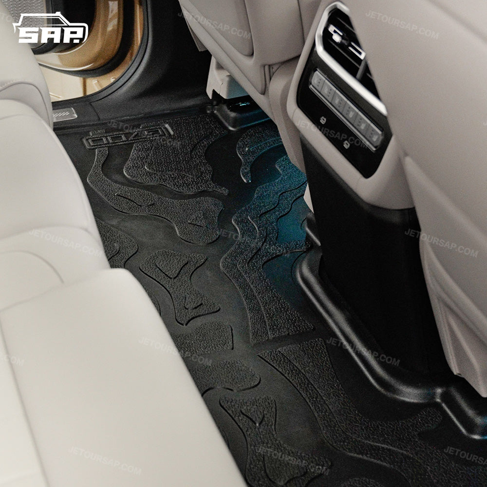 Waterproof auto floor mats for jetour g700 interior