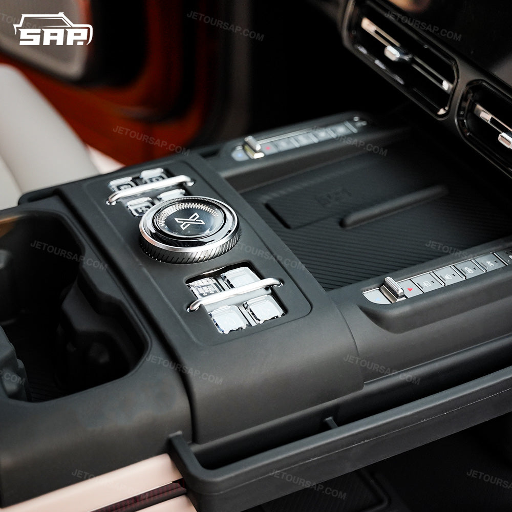 anti-slip silicone car organizer for Jetour G700