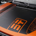 bonnet graphic decal for g700 jetour