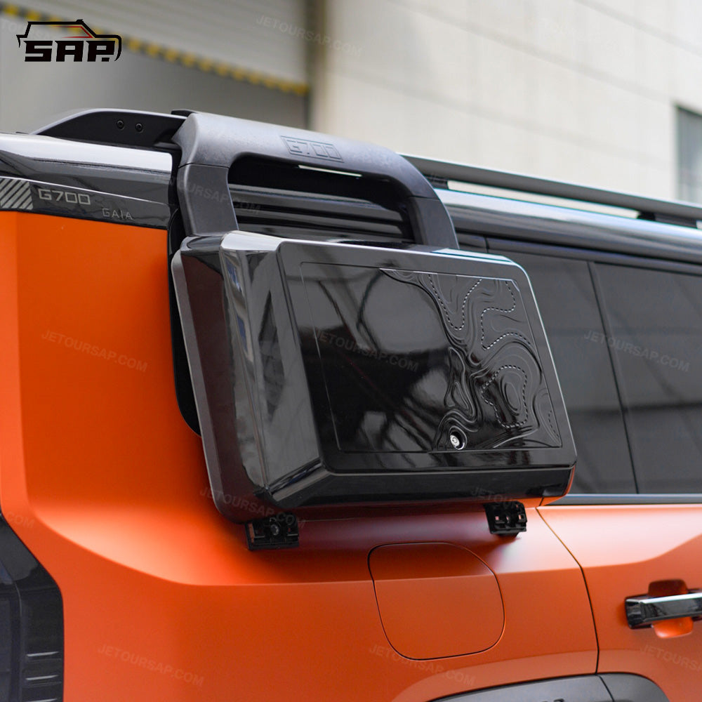 Jetour G700 Glossy Black Exterior Side Storage Box