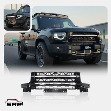 Jetour T2 JMK Style Premium Glossy Black Dynamic LED Front Grille
