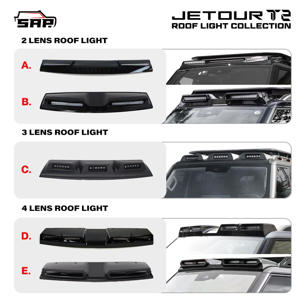 roof pod light for Jetour Traveller T2 