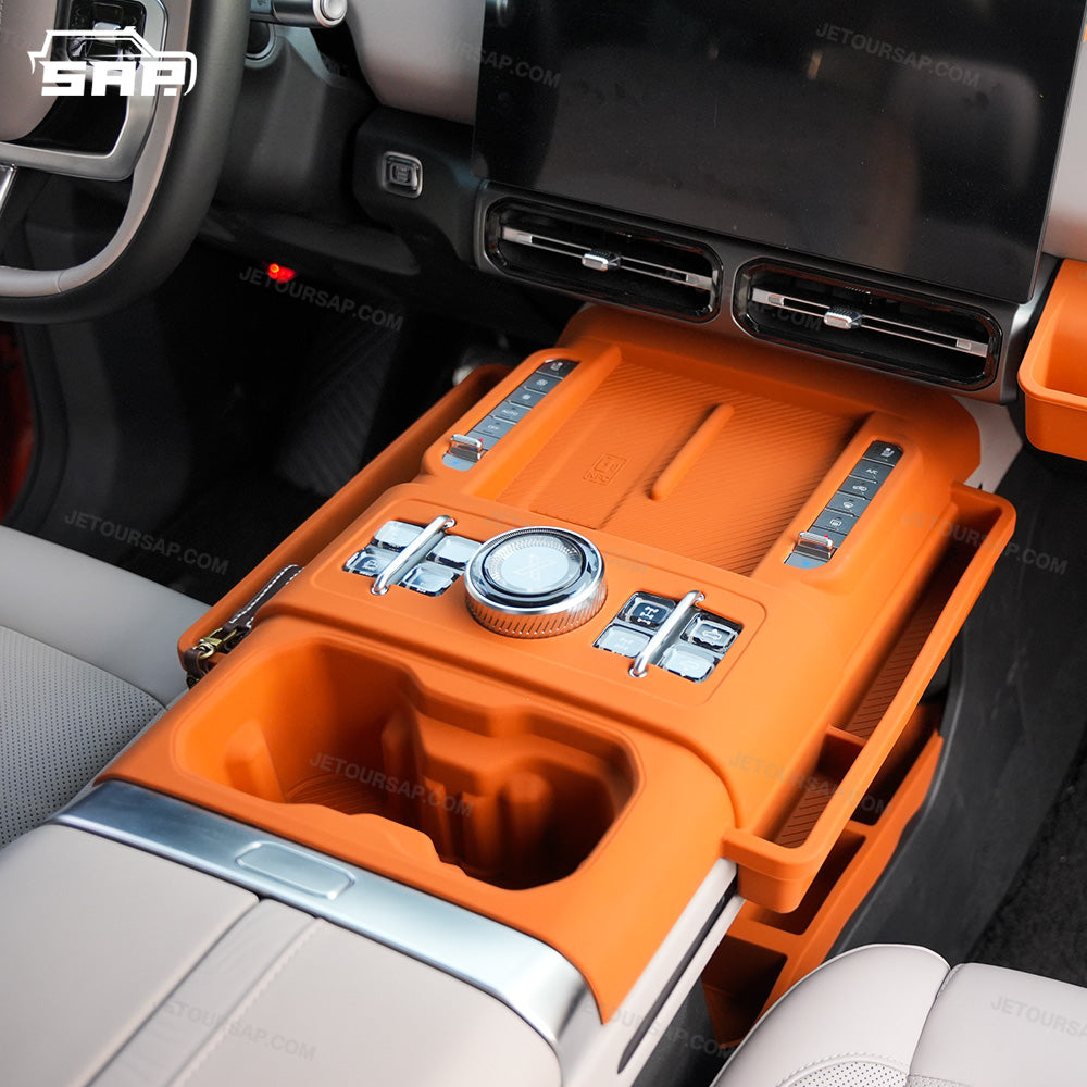 silicone center console organizer for Jetour G700