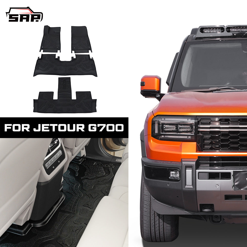 waterproof car mats for jetour g700 interior